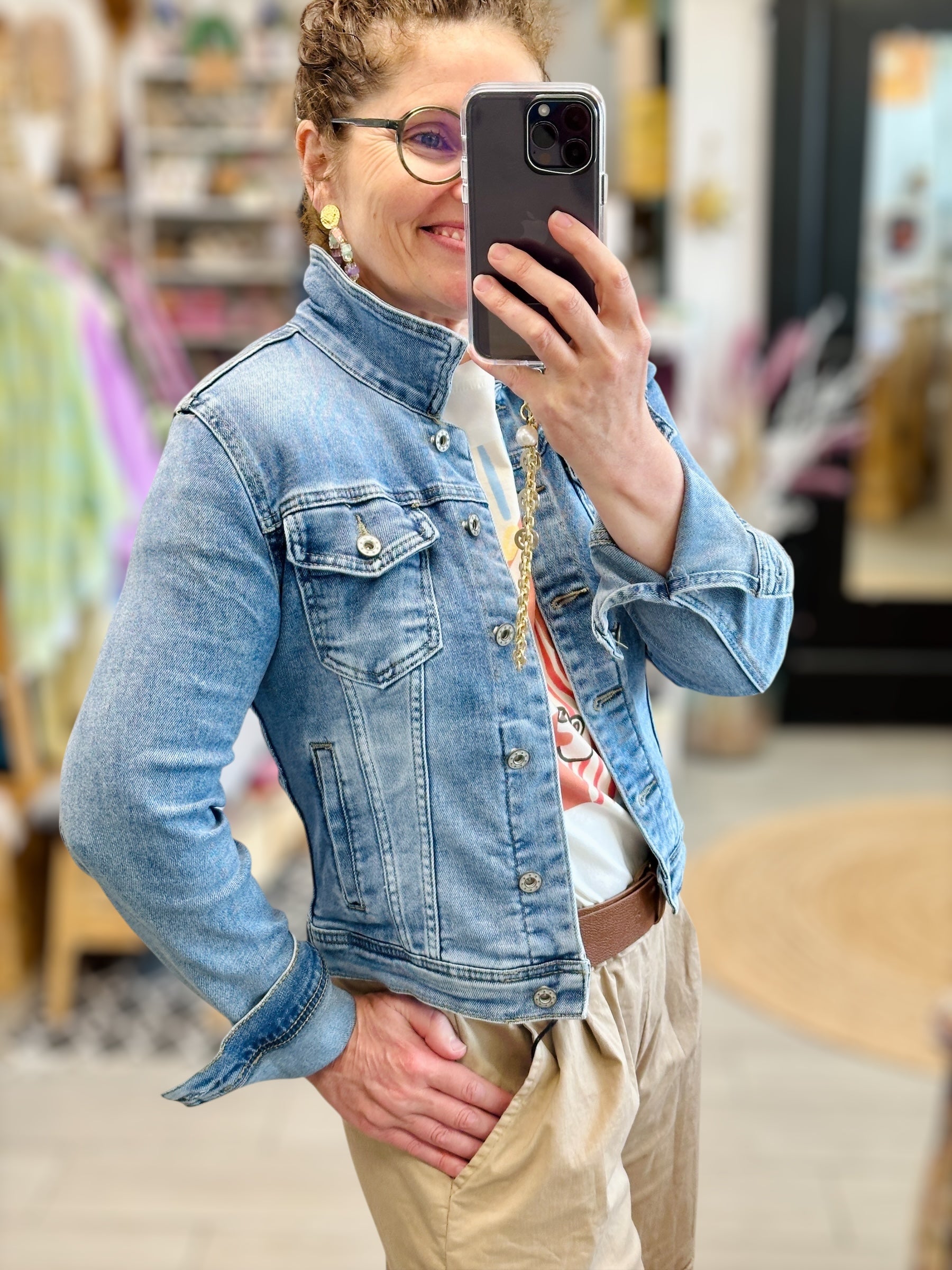 Veste En Jean G Star Veste Jean Karl Lagerfeld Coupe Droite