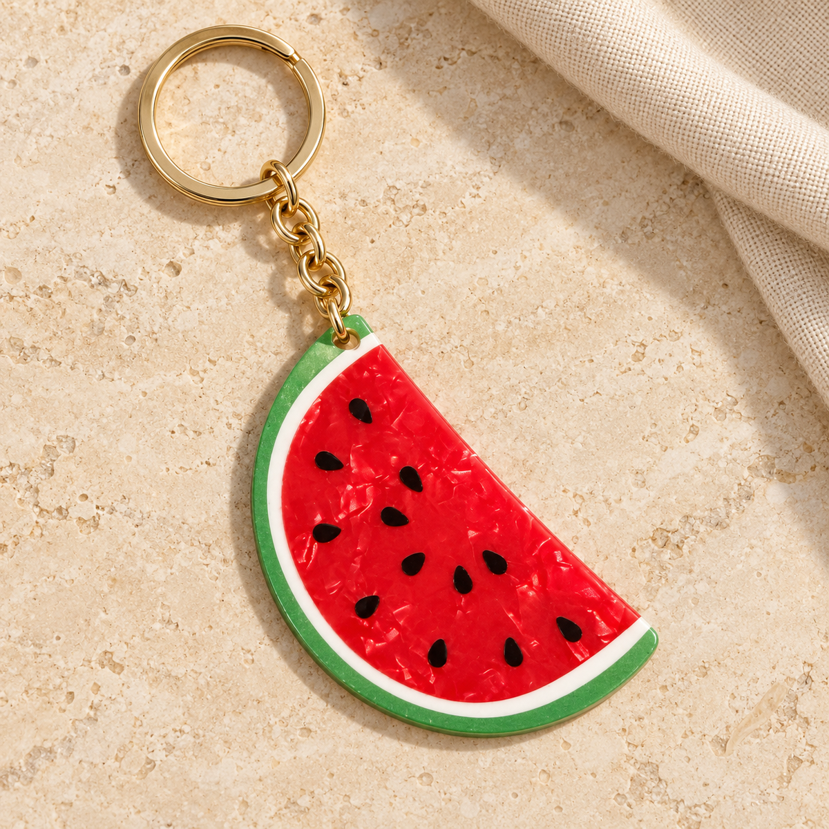 🐢Porte-clés original en acrylique – Animaux et motifs fantaisie