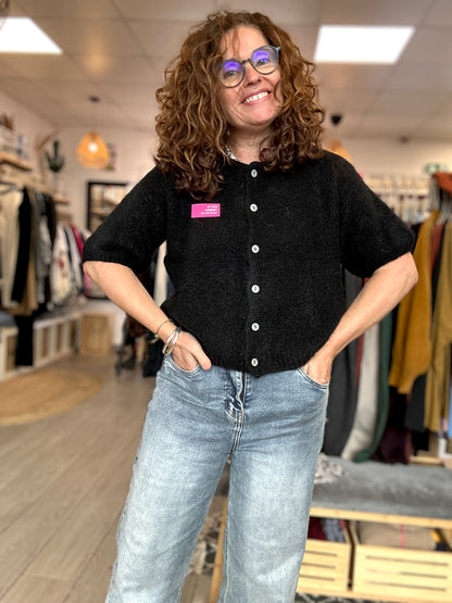 🖤 Gilet Arthur – Manches 3/4