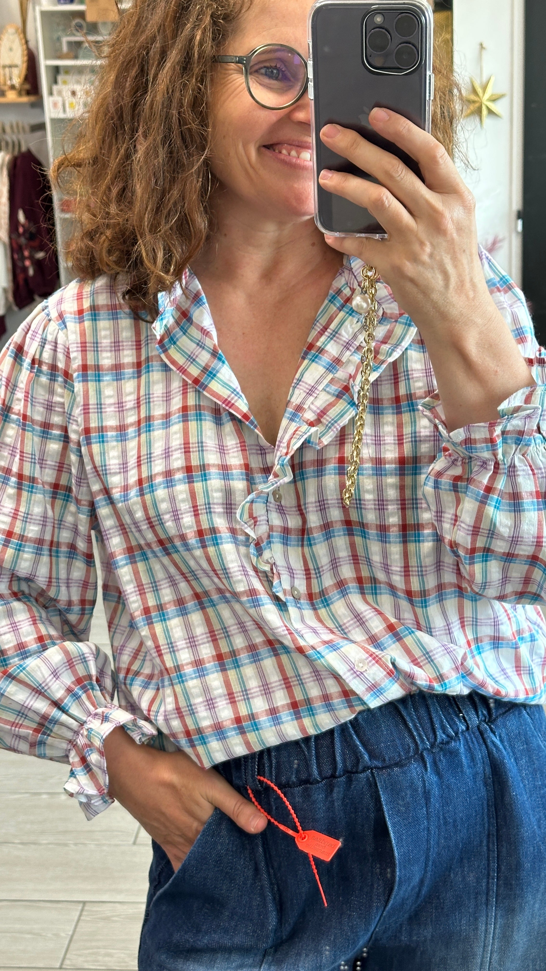 🍁 Chemise Maïder – L’iconique bûcheron au féminin
