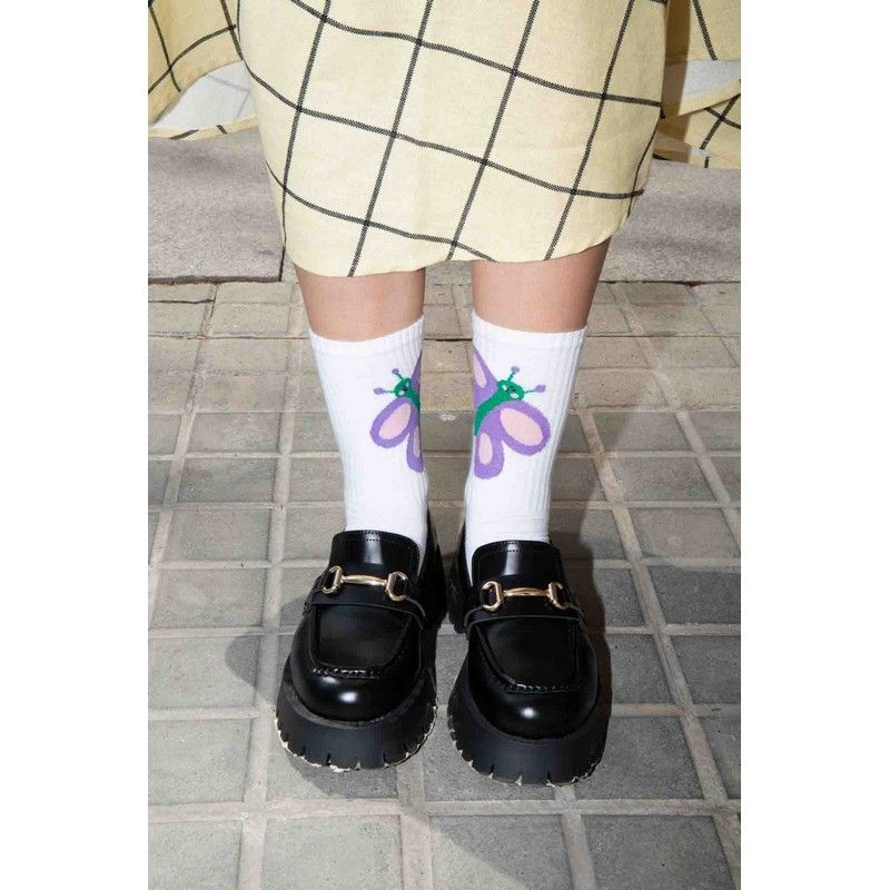 🦋 Chaussettes papillon – EAT MY SOCKS