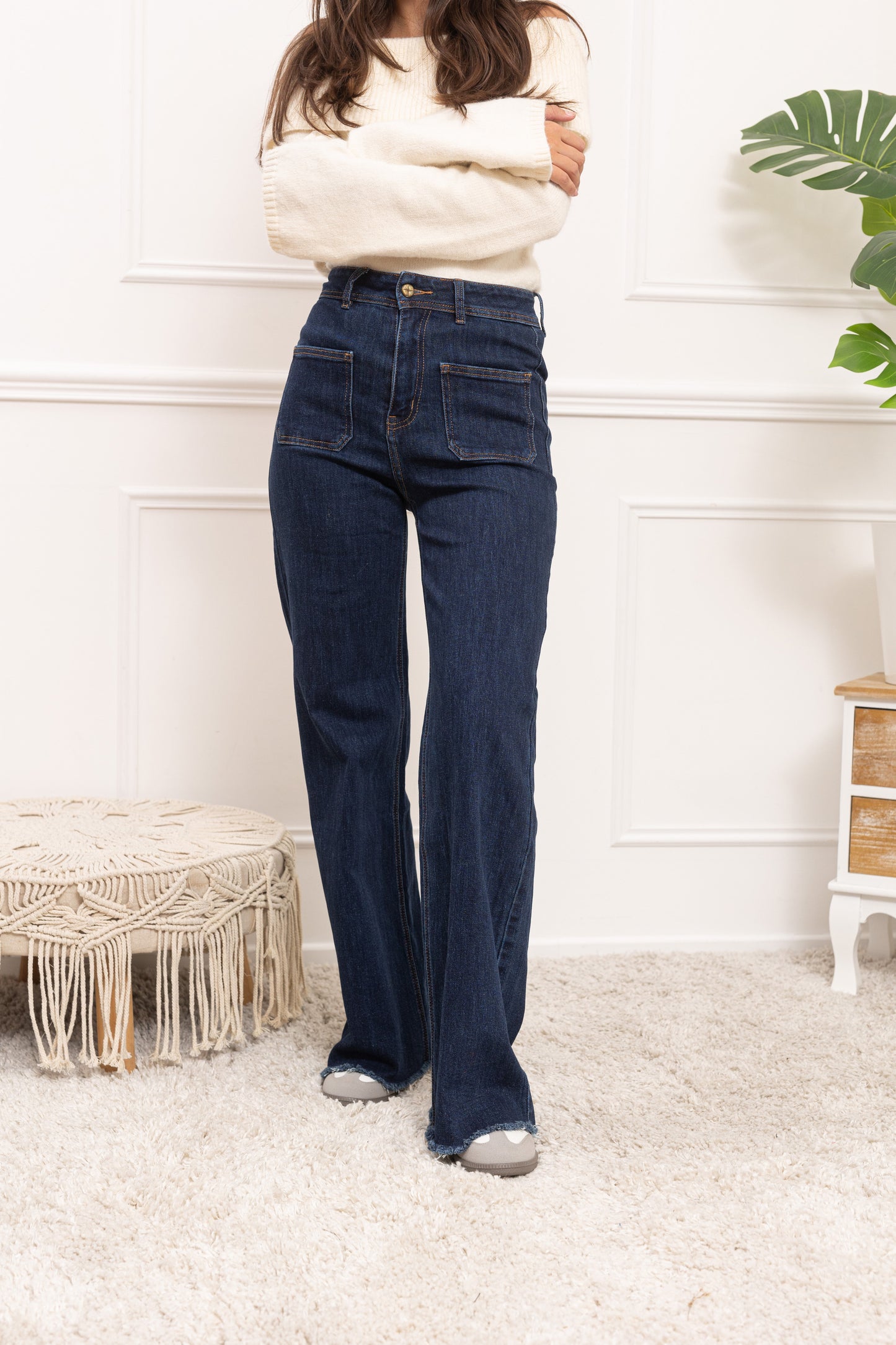 Jean Flare Léana – Galbe parfait & confort garanti