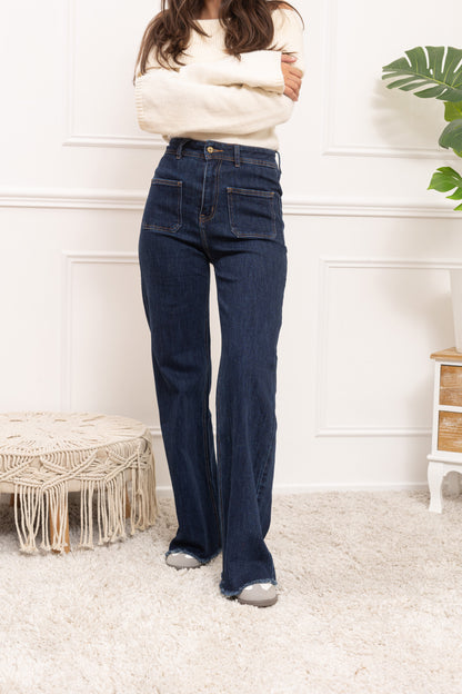 Jean Flare Léana – Galbe parfait & confort garanti