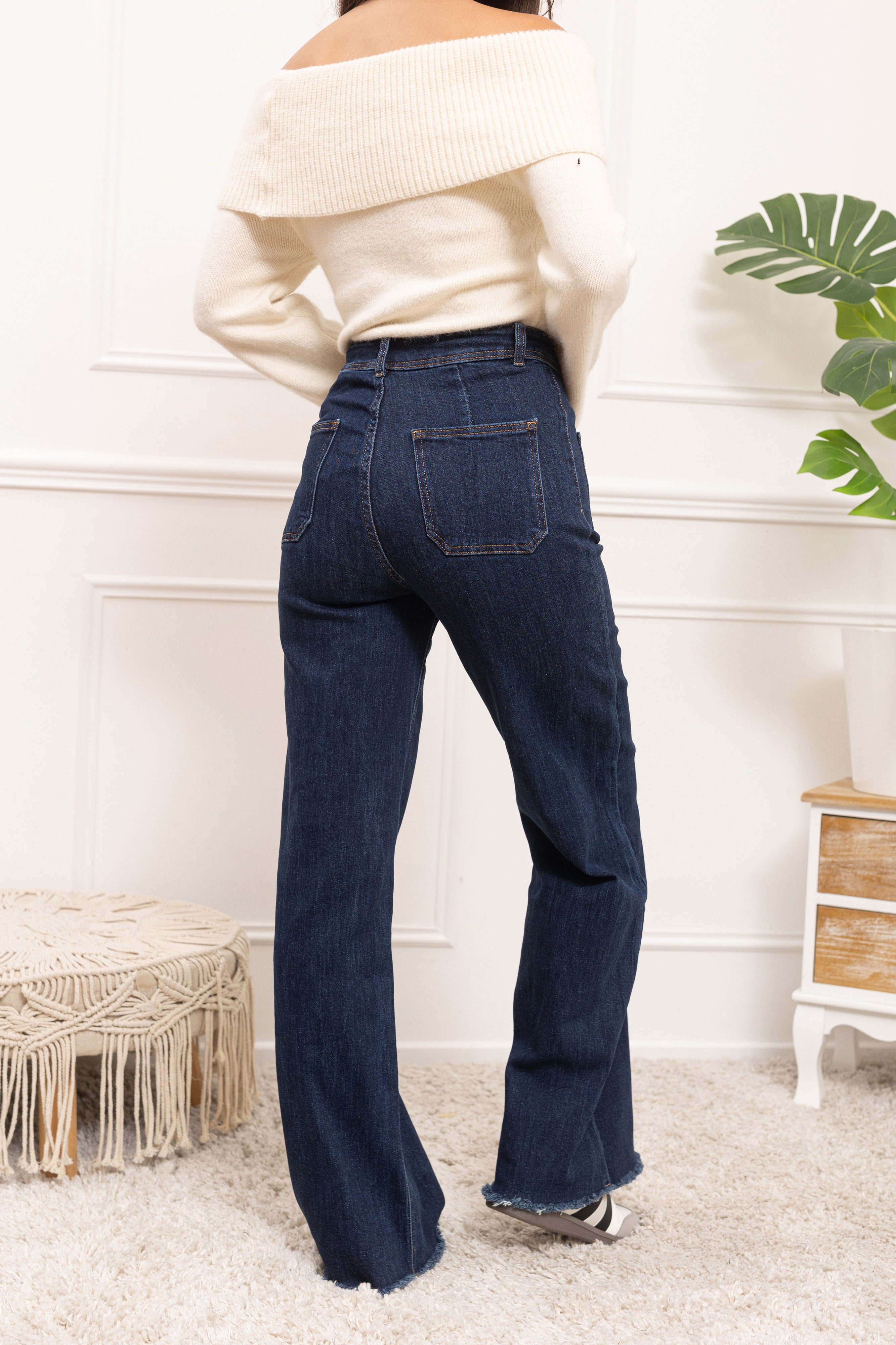 Jean Flare Léana – Galbe parfait & confort garanti