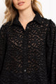 🖤Chemise Lauryne - En dentelle noire