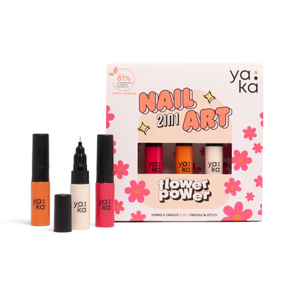 🌼 Kit Nail Art 2 en 1  – Yaka