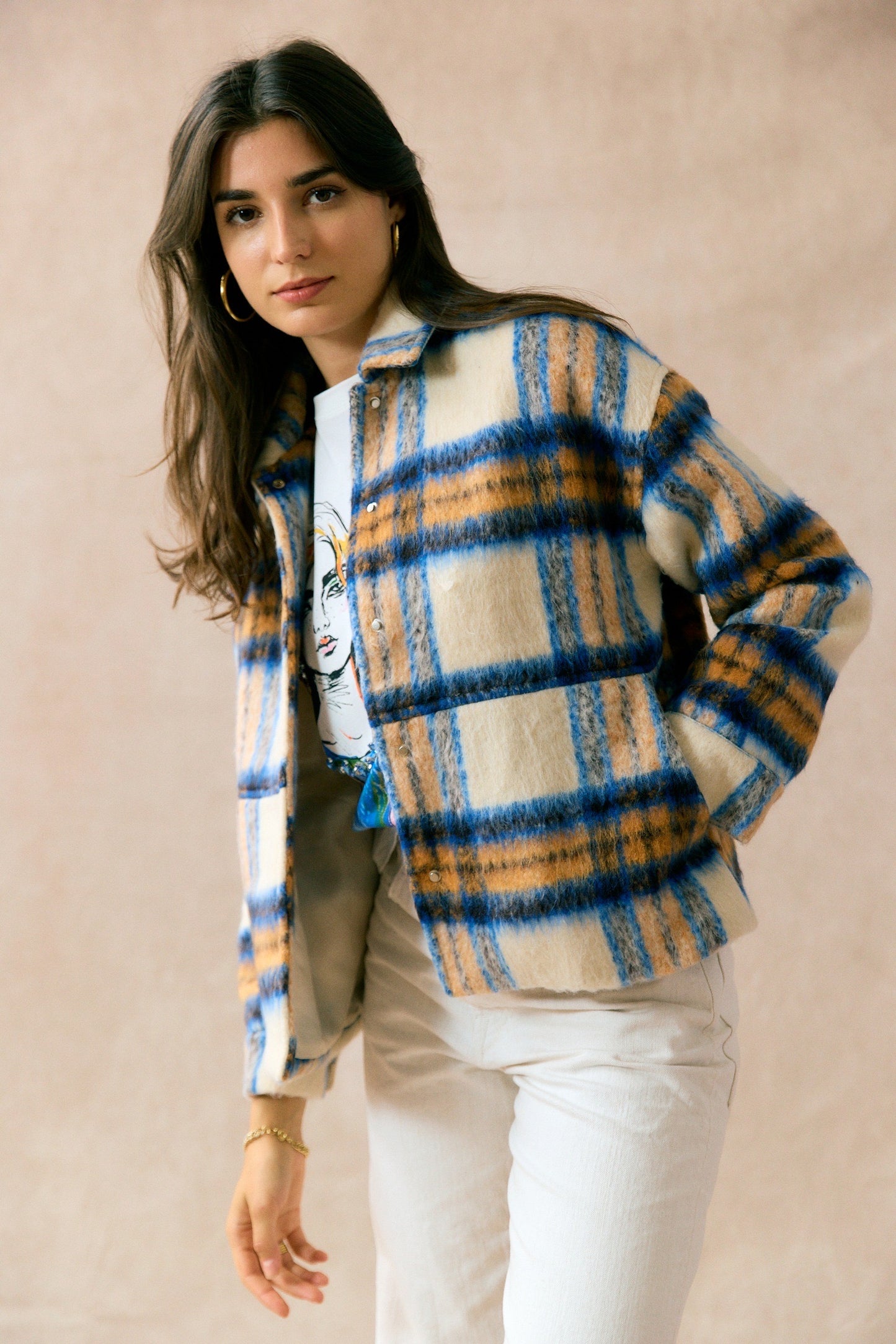 🧡 Veste Bruno – À Carreaux