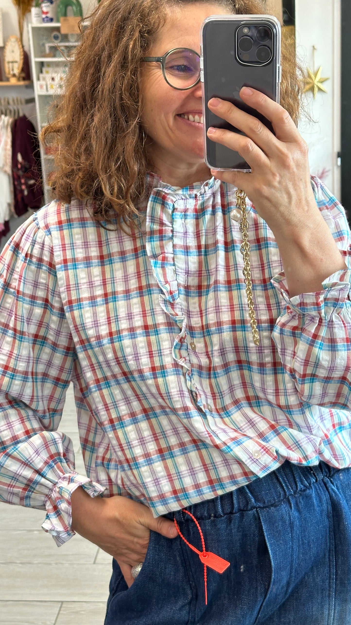 🍁 Chemise Maïder – L’iconique bûcheron au féminin