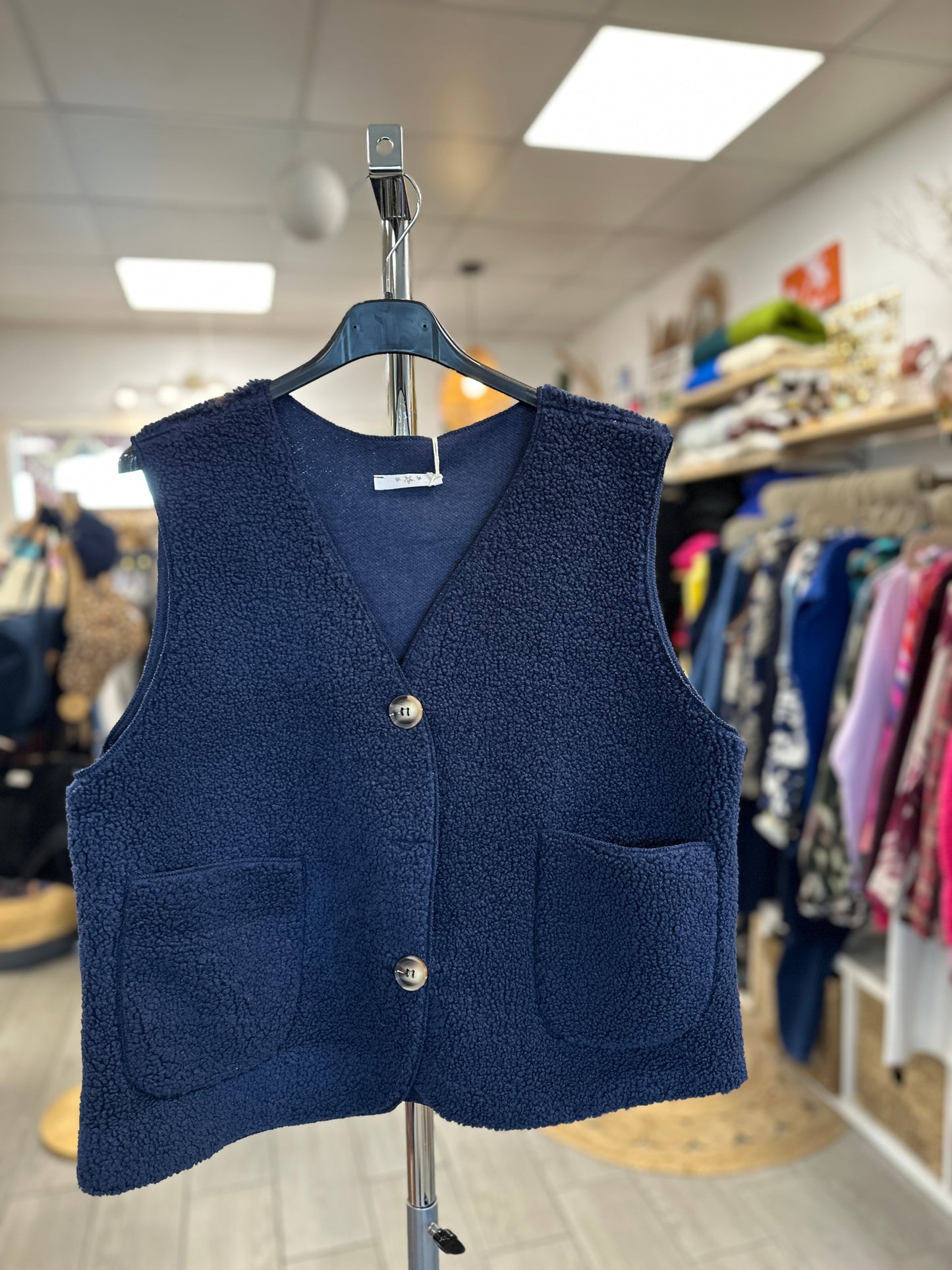 🐏 Gilet sans manches Cocoon - Plusieurs coloris