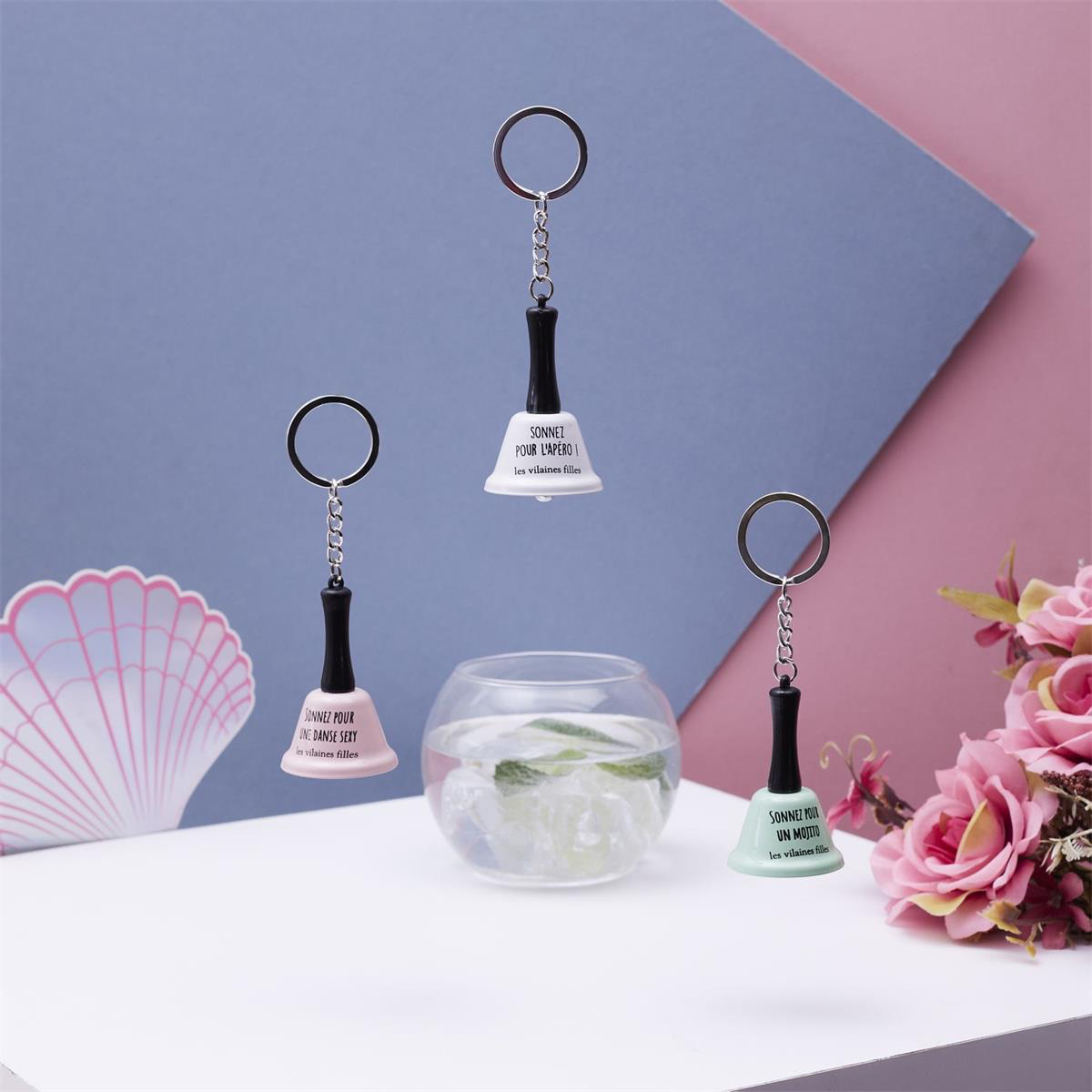 🔔 Porte-clés clochette – Drôle, original et complètement décalé