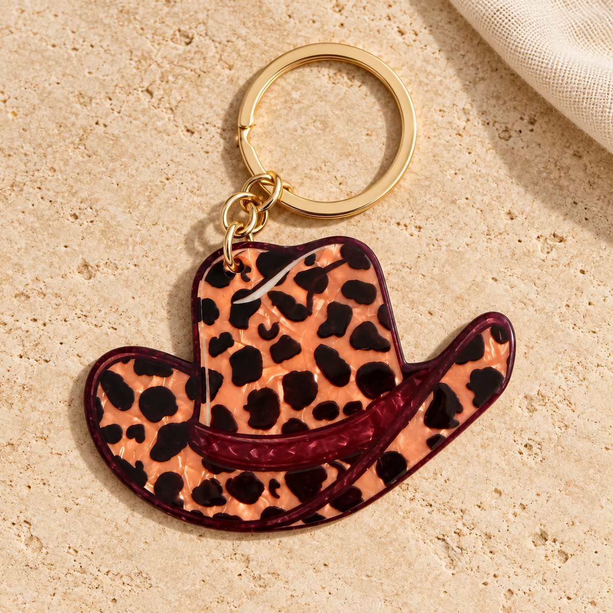🐢Porte-clés original en acrylique – Animaux et motifs fantaisie
