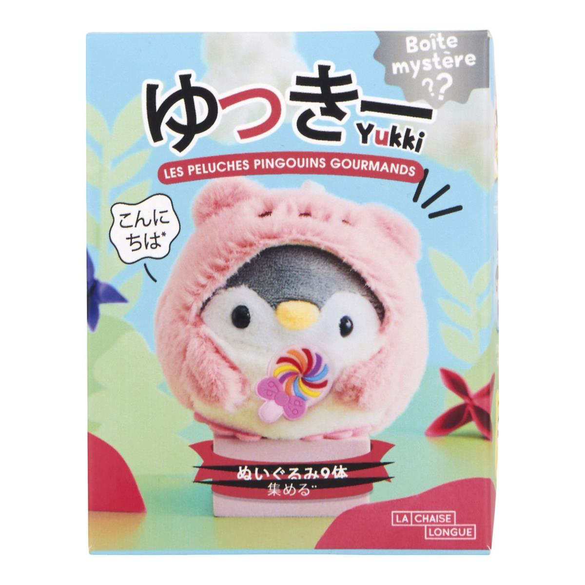 🐧Pingouin surprise Yukki – Blind box à collectionner