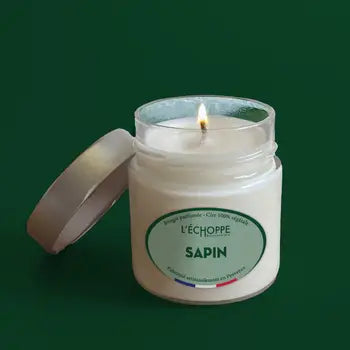 🌲 Bougie parfumée – L’Échoppe Buissonnière