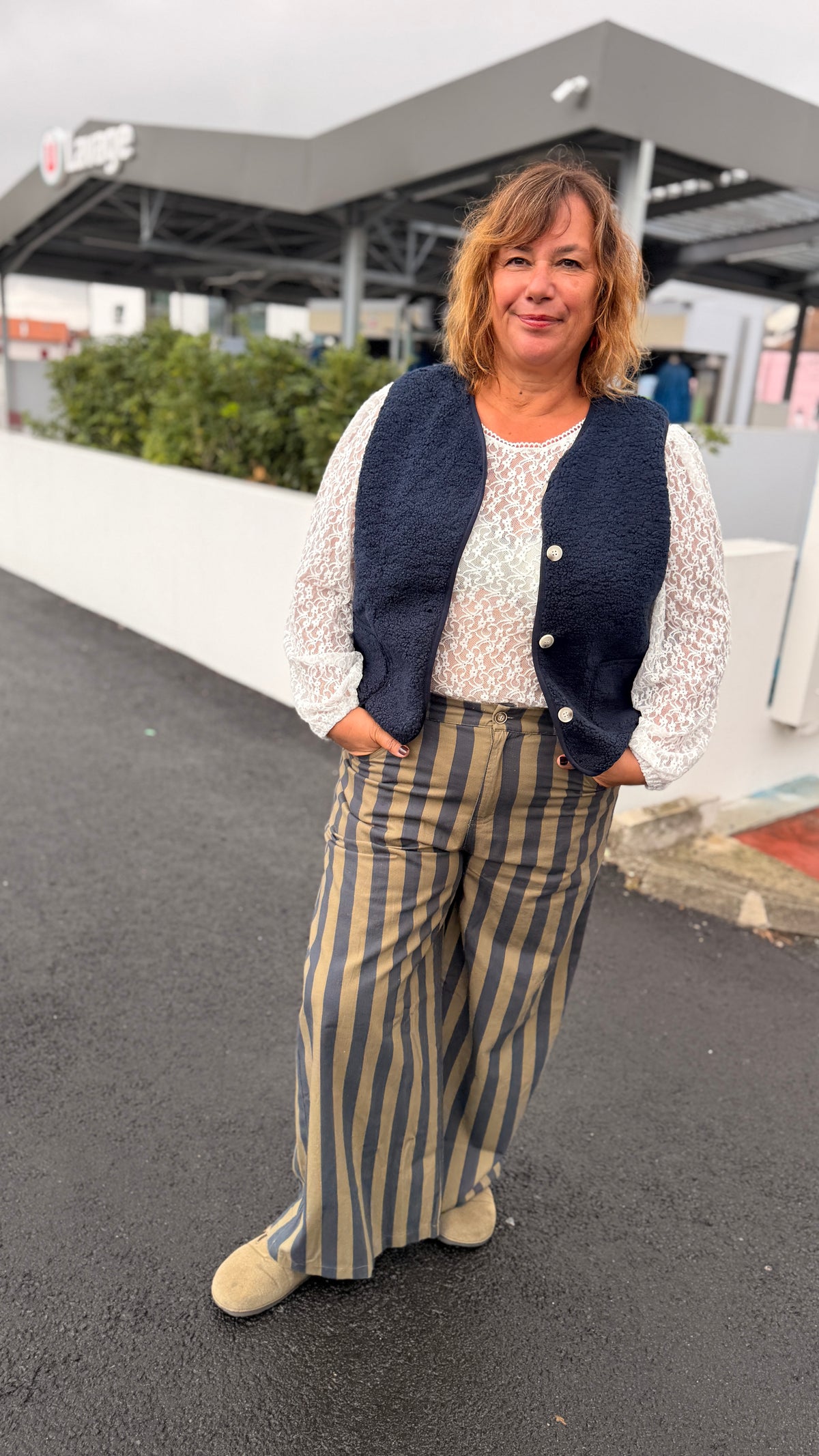 💙Gilet Marine – Sans manches bleu marine