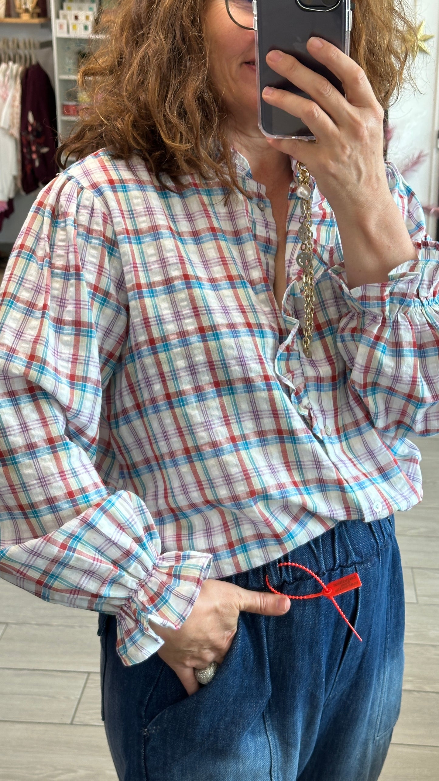 🍁 Chemise Maïder – L’iconique bûcheron au féminin