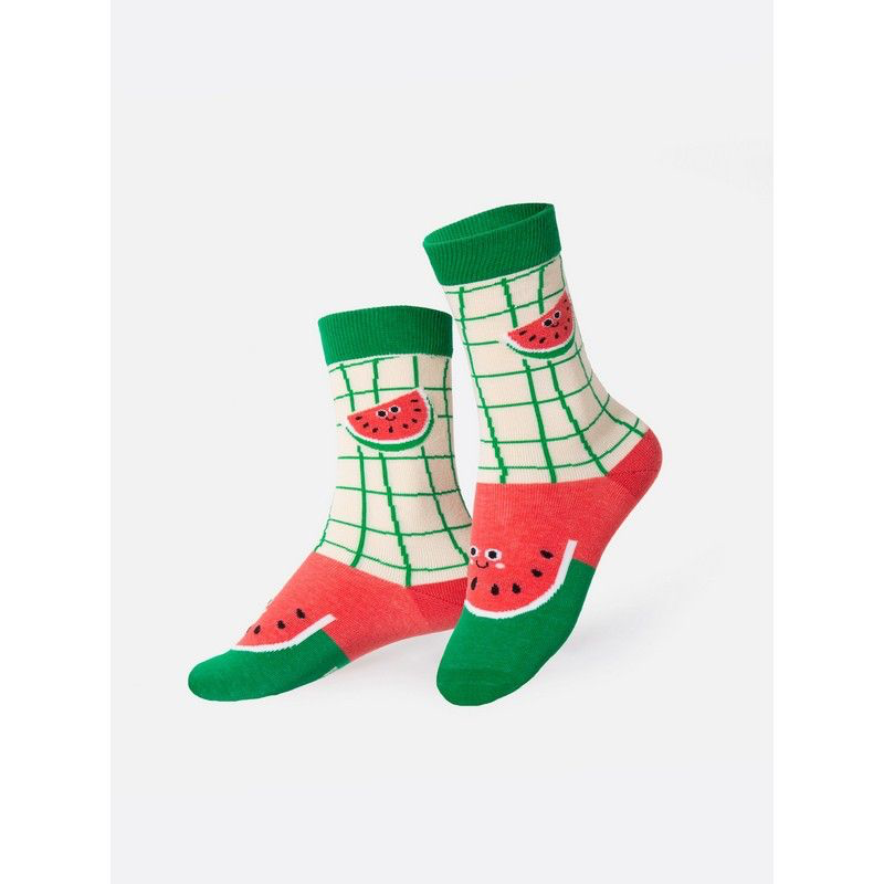 🍉 Chaussettes enfants Pastèque – EAT MY SOCKS
