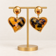 ✨Boucles d’oreilles  – Acier inoxydable doré