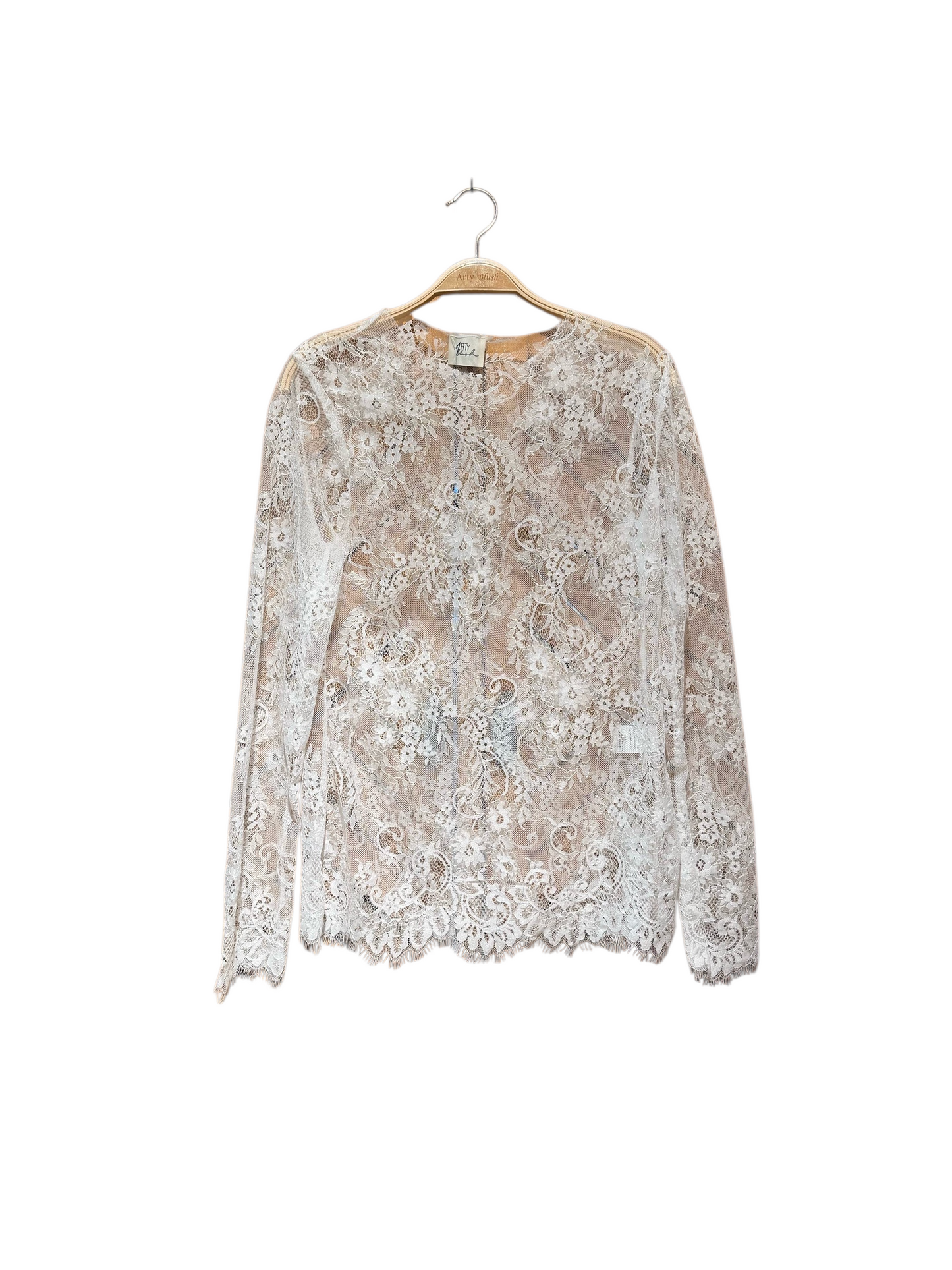 ✨ Top Léna en Dentelle ajourée – Élégance et féminité