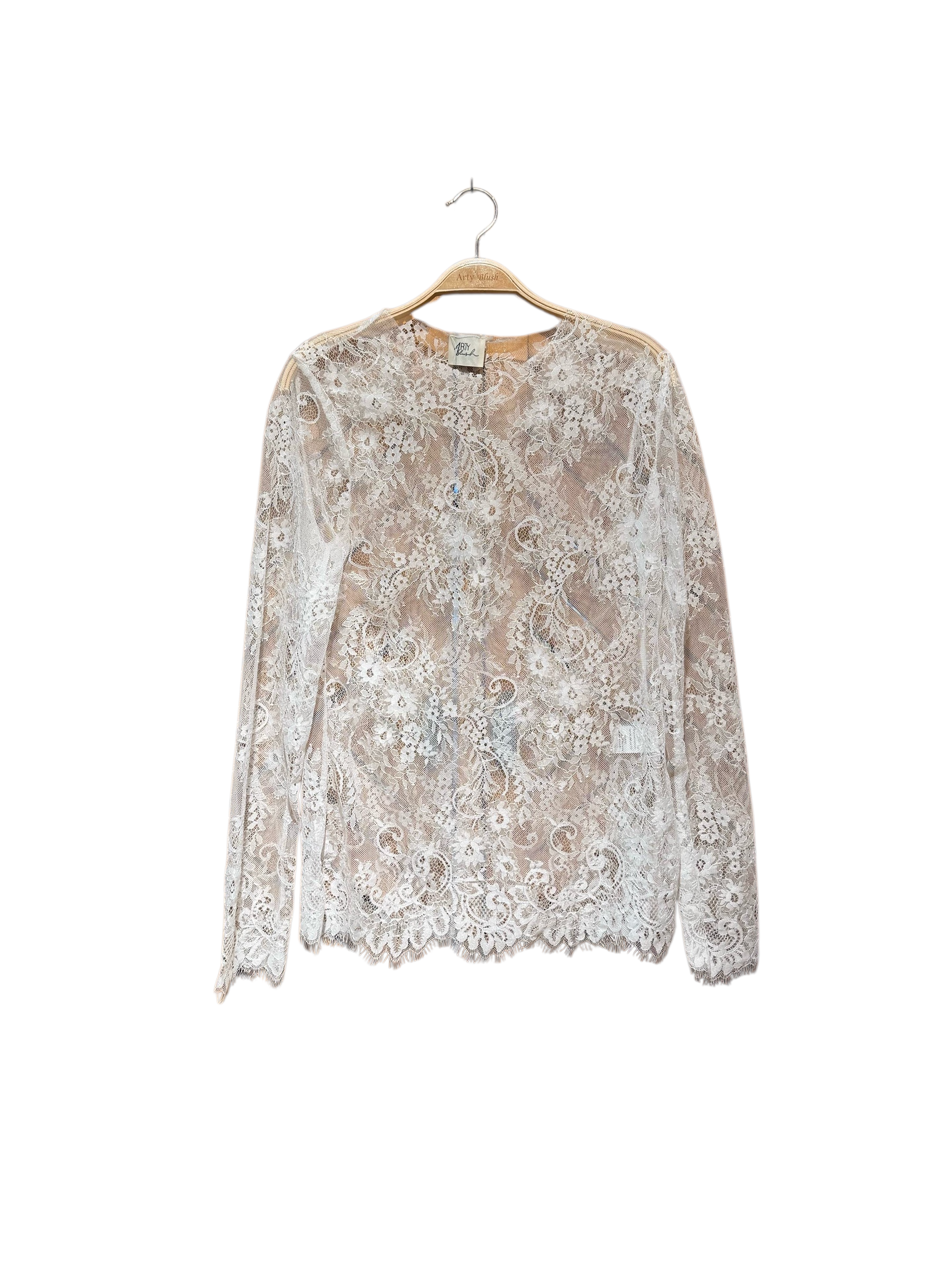 ✨ Top Léna en Dentelle ajourée – Élégance et féminité