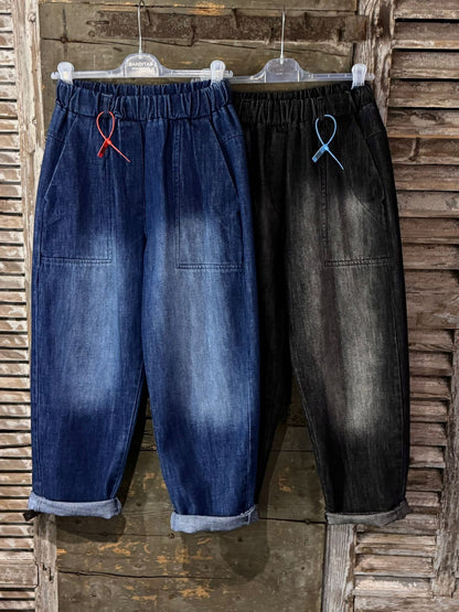 🖤 Jean Vader Noir Banditas from Marseille – Confort et allure rock