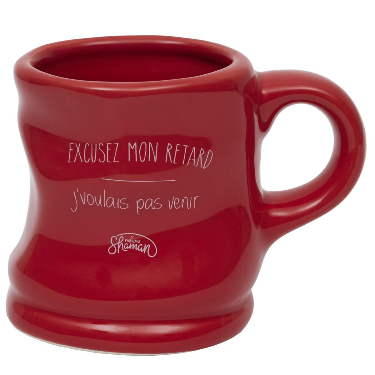 😄Mugs Bonne humeur froissée – Bleu ou Rouge