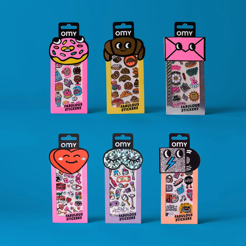 stickers omy fabulous autocollants fun ado france pau