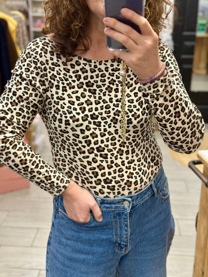 body imprime leopard maelle femme lyon
