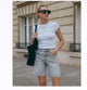 🩵Short baggy Cyria – Jean bleu