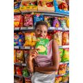 chaussettes salty paquet de chips vert original packaging idée cadeau les vilaines filles toulouse albi montauban