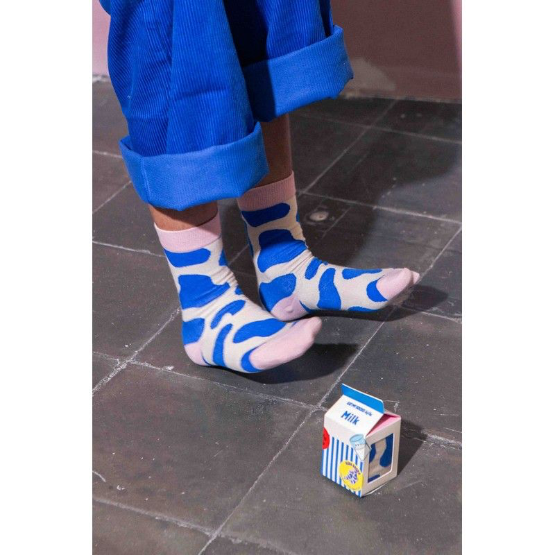 chaussettes eat my socks enfants packaging lait brest