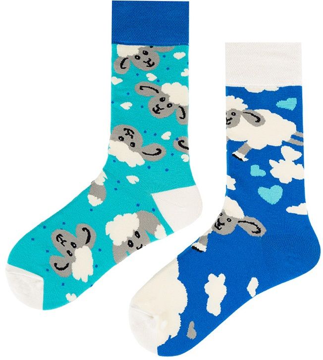 Chaussettes originales unisexe idée cadeau moutons