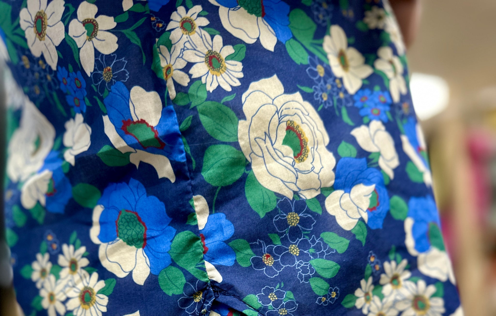 blouse fleurie bleue banditas femme bordeaux