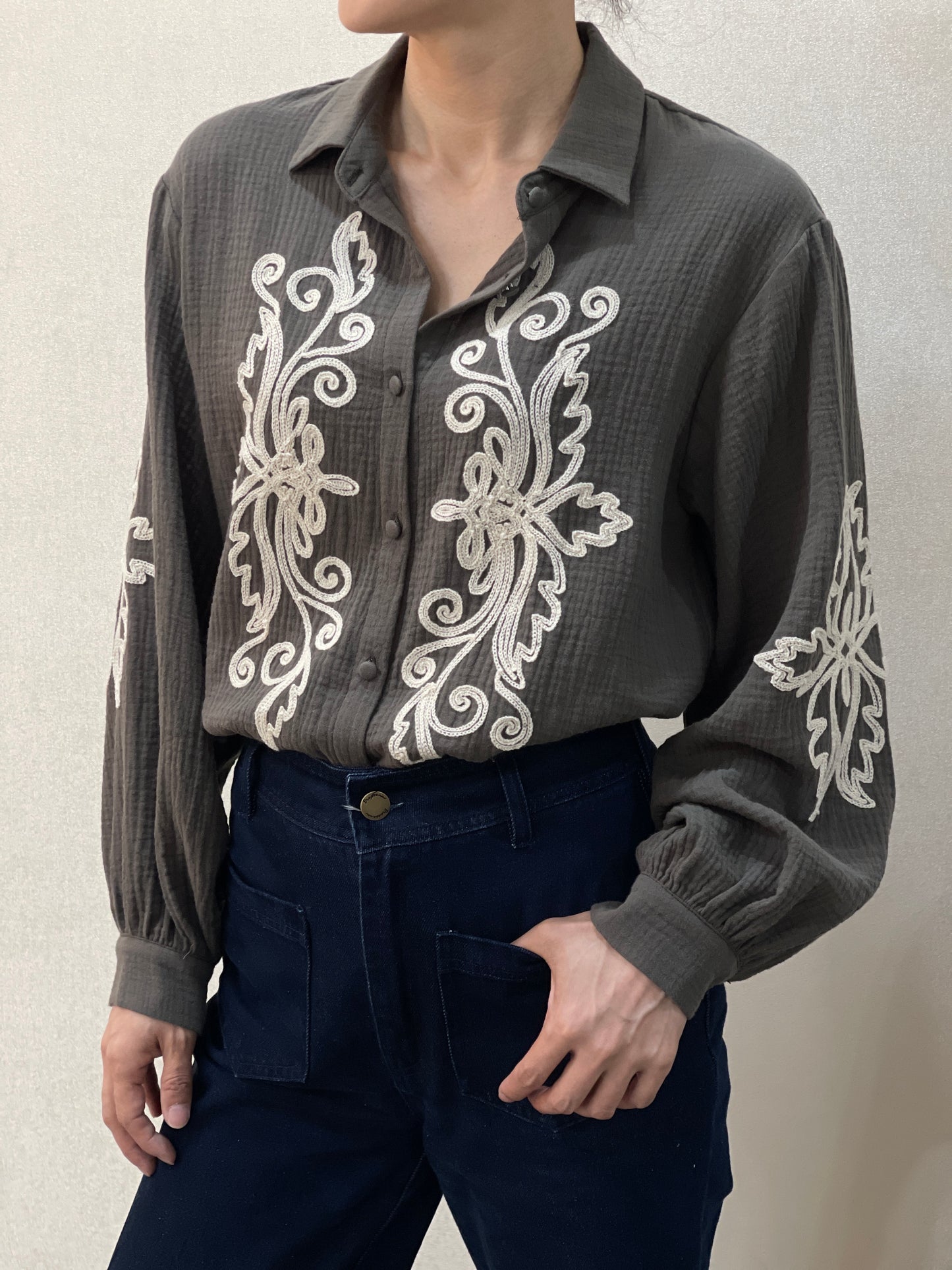 💕 Chemise Caroline – Romantique à souhait