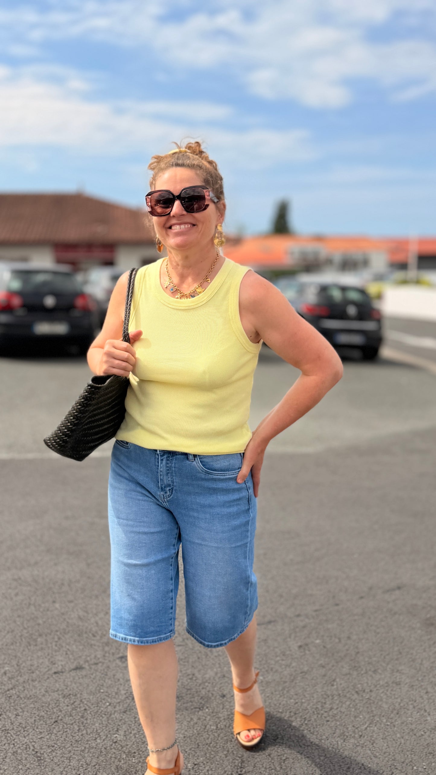 debardeur uni coloré en coton pour femme isla bonita bordeaux begerac agen mérignac