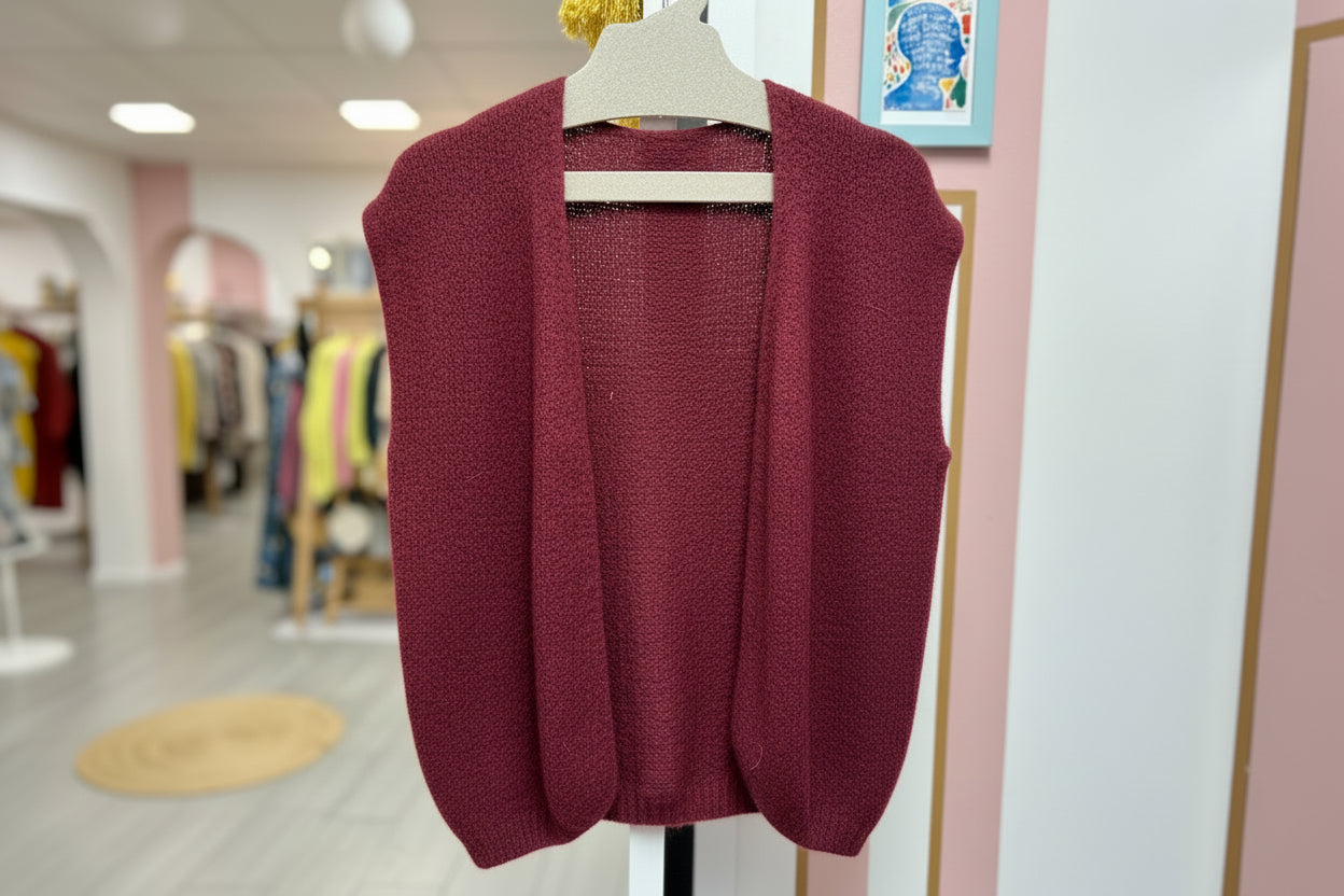 gilet sans manches bordeaux johanna paris strasbourg