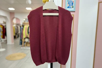 gilet sans manches bordeaux johanna paris strasbourg