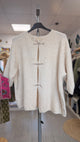 pull gilet manche 3/4 beige chine douceur laine mohair femme banditas knekki tours tarbes tarn