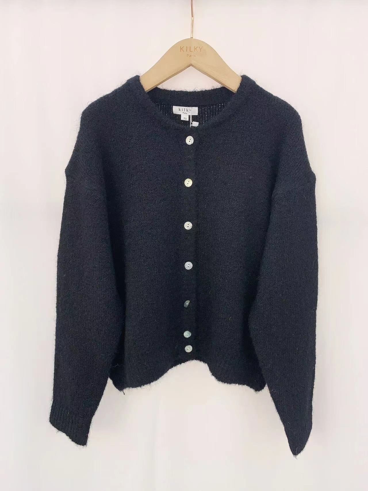 Gilet cardigan femme style cosy