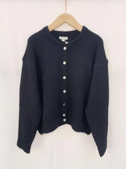 Gilet cardigan femme style cosy