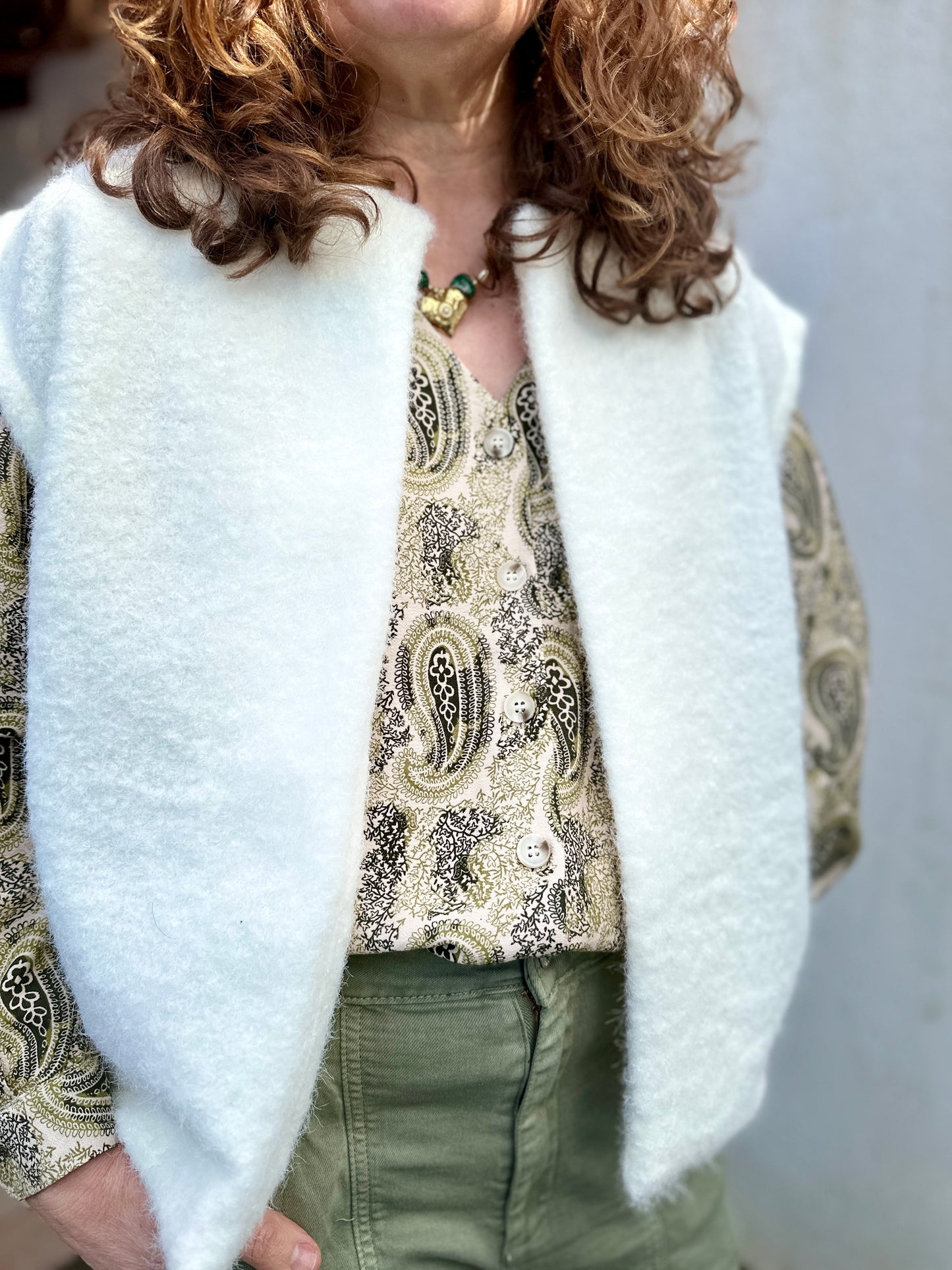 gilet sans manches maille moelleuse johanna paris marseille