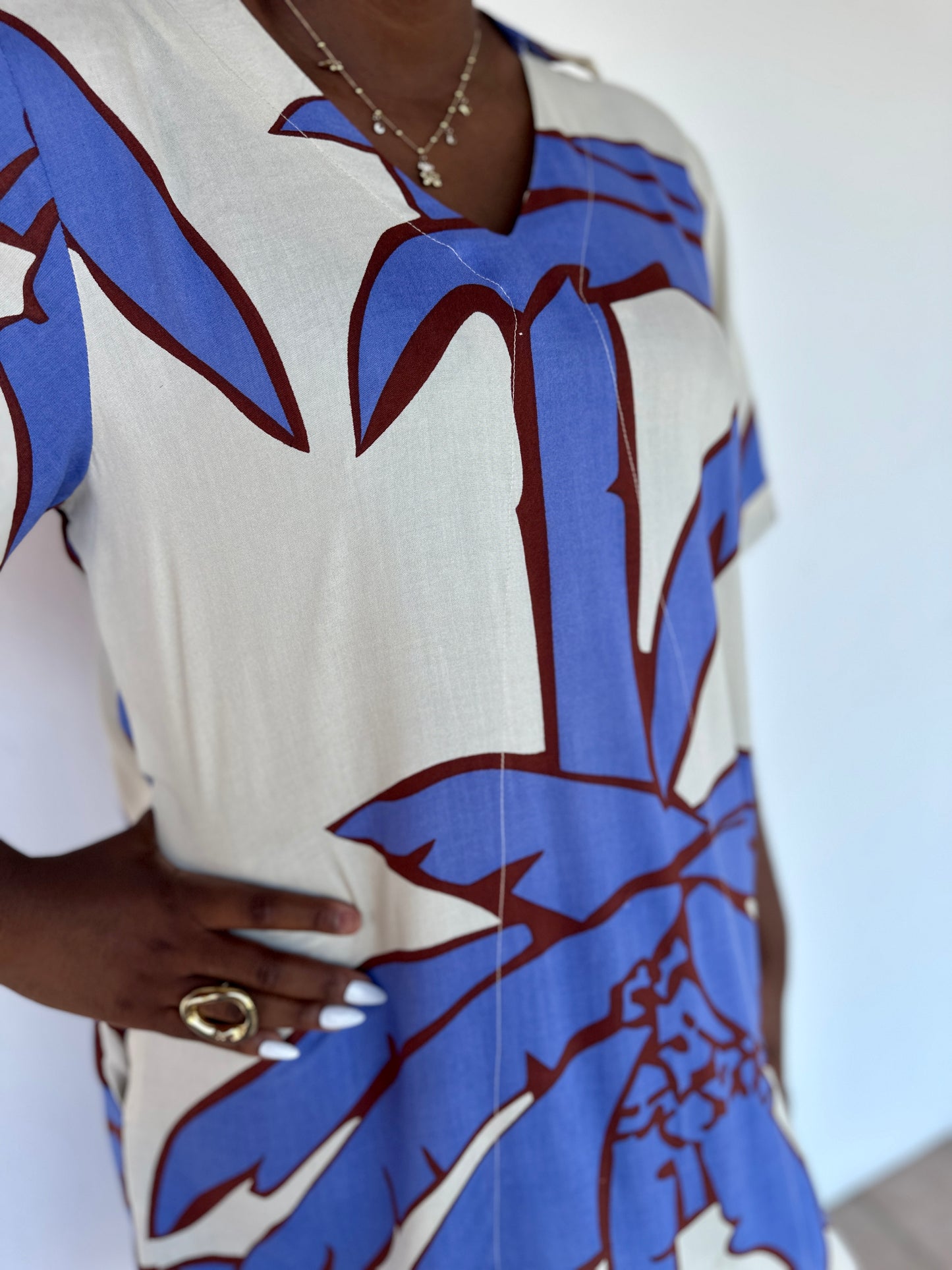 💙 Robe Kurta — Élégance bohème au quotidien