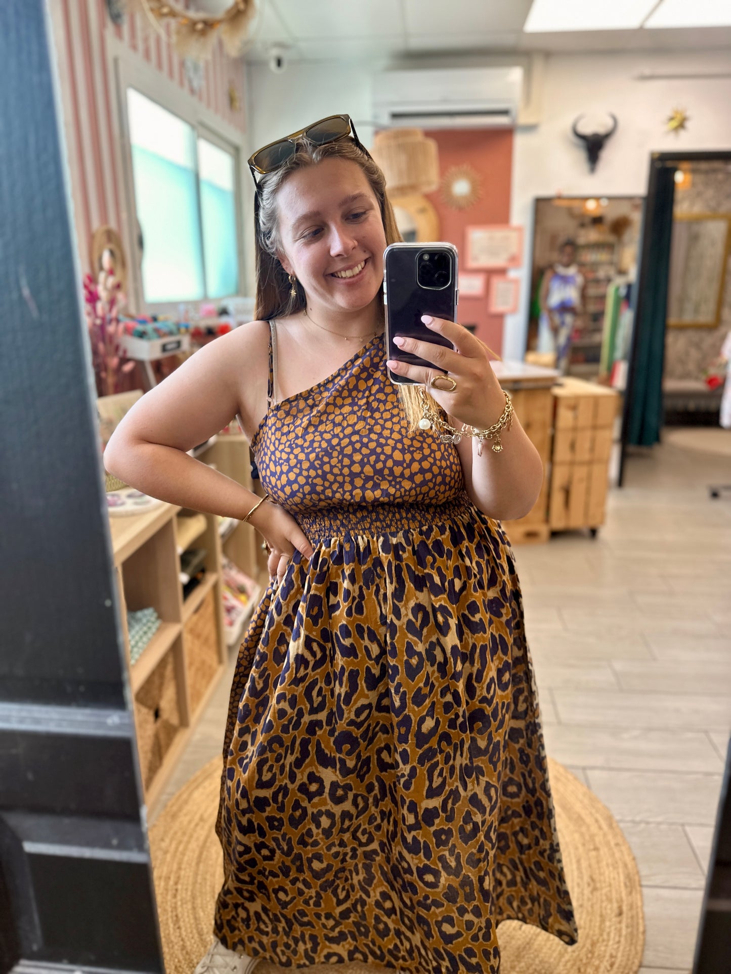 🐆 Robe Savana léopard – Audacieuse & ultra tendance