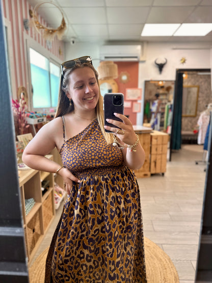 🐆 Robe Savana léopard – Audacieuse & ultra tendance