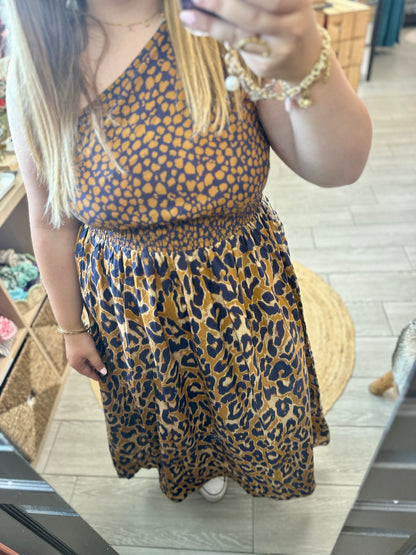 🐆 Robe Savana léopard – Audacieuse & ultra tendance