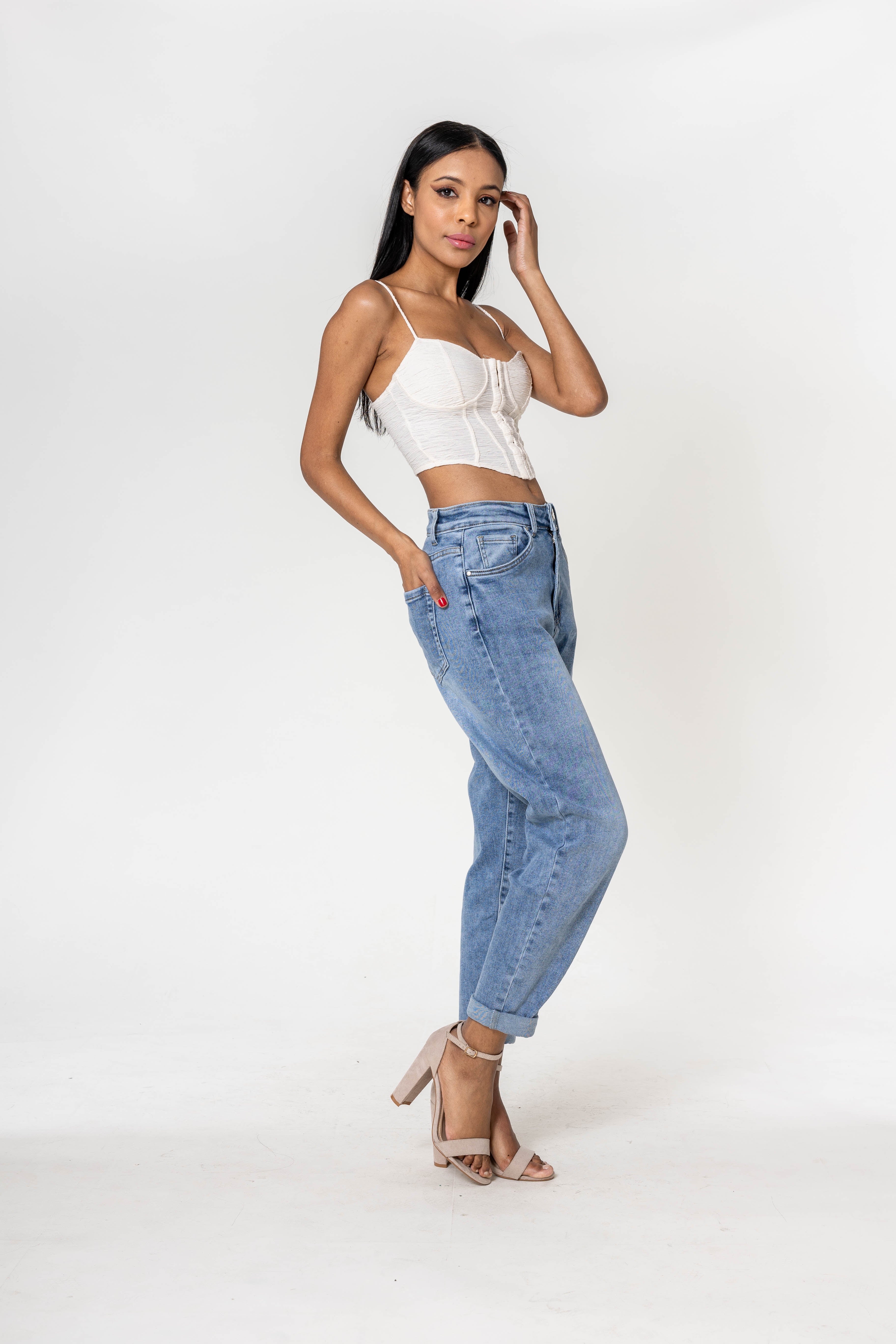 Jean Mom Paula - Style & Rétro