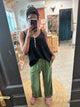 🌿 Pantalon Gaïa fluide viscose & lin – Léger et élégant