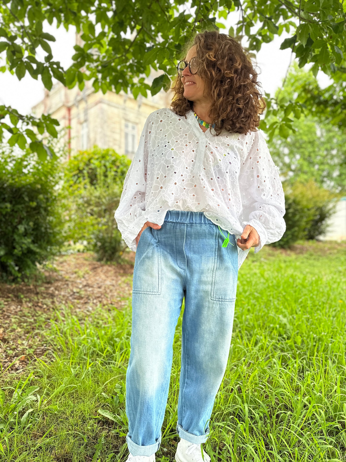 💙 Jean Vader bleu Banditas – Esprit casual délavé