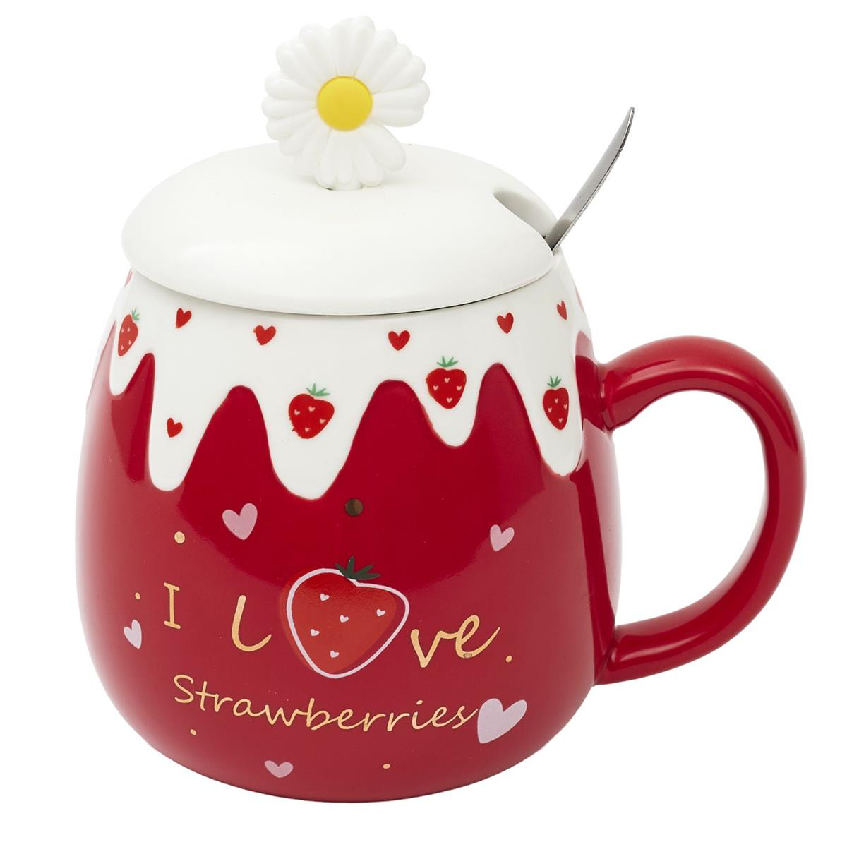 🍓 Mug Yummy Fraise – Adorable, coloré et ultra gourmand !