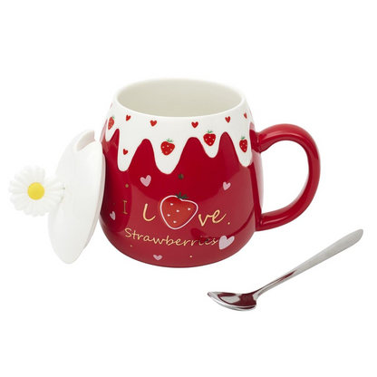 🍓 Mug Yummy Fraise – Adorable, coloré et ultra gourmand !
