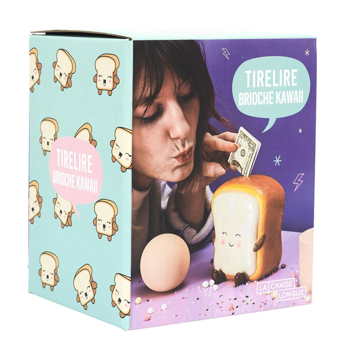 💰 Tirelire Brioche  – Trop mignonne pour ne pas économiser
